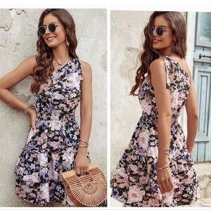 New Summer Boho Floral Dress Size M